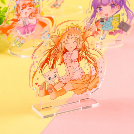 Custom Multiple Acrylic Standee Art Design Anime Kpop Acrylic Standee